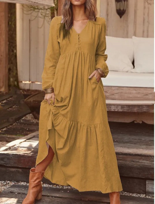 Robe Coupe Évasée et Ample