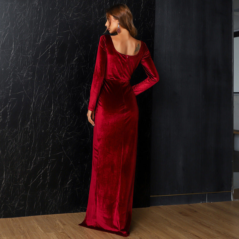 Robe de Soirée Fendue