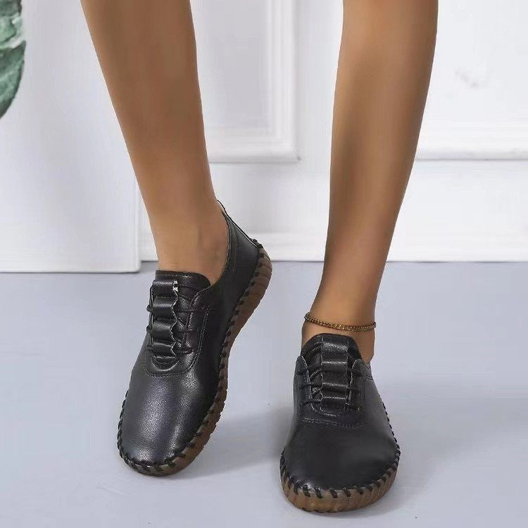 Mocassins à Enfiler Type Tendon de Bœuf