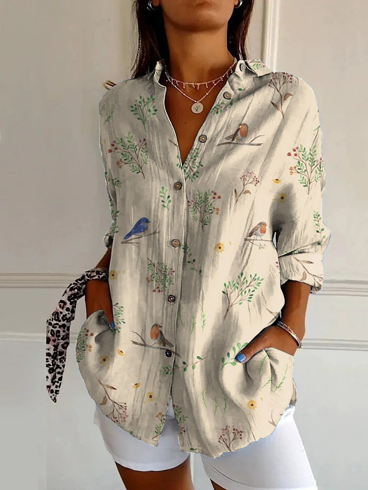 Chemise Motifs Élégant