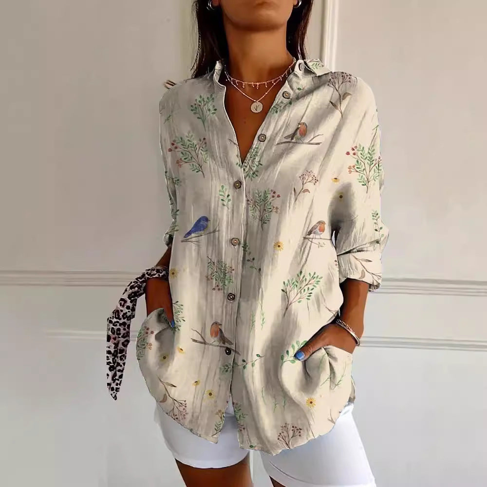 Chemise Motifs Élégant