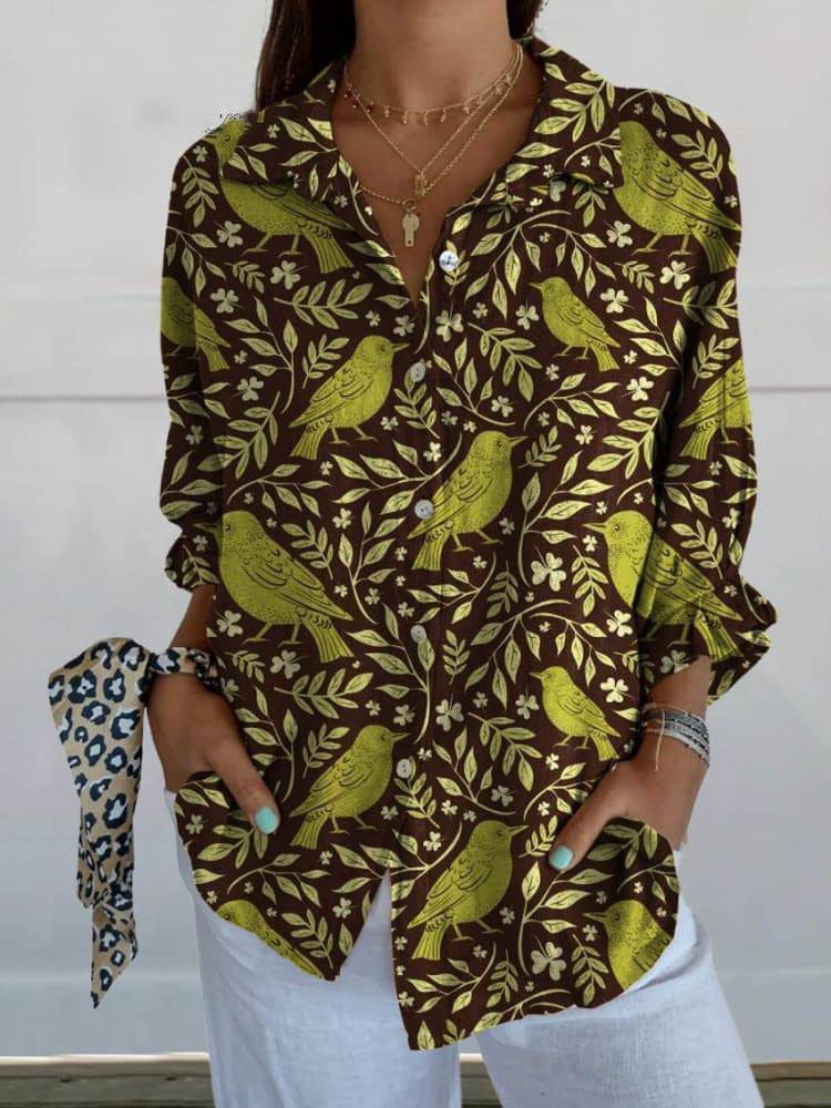 Chemise Motifs Élégant