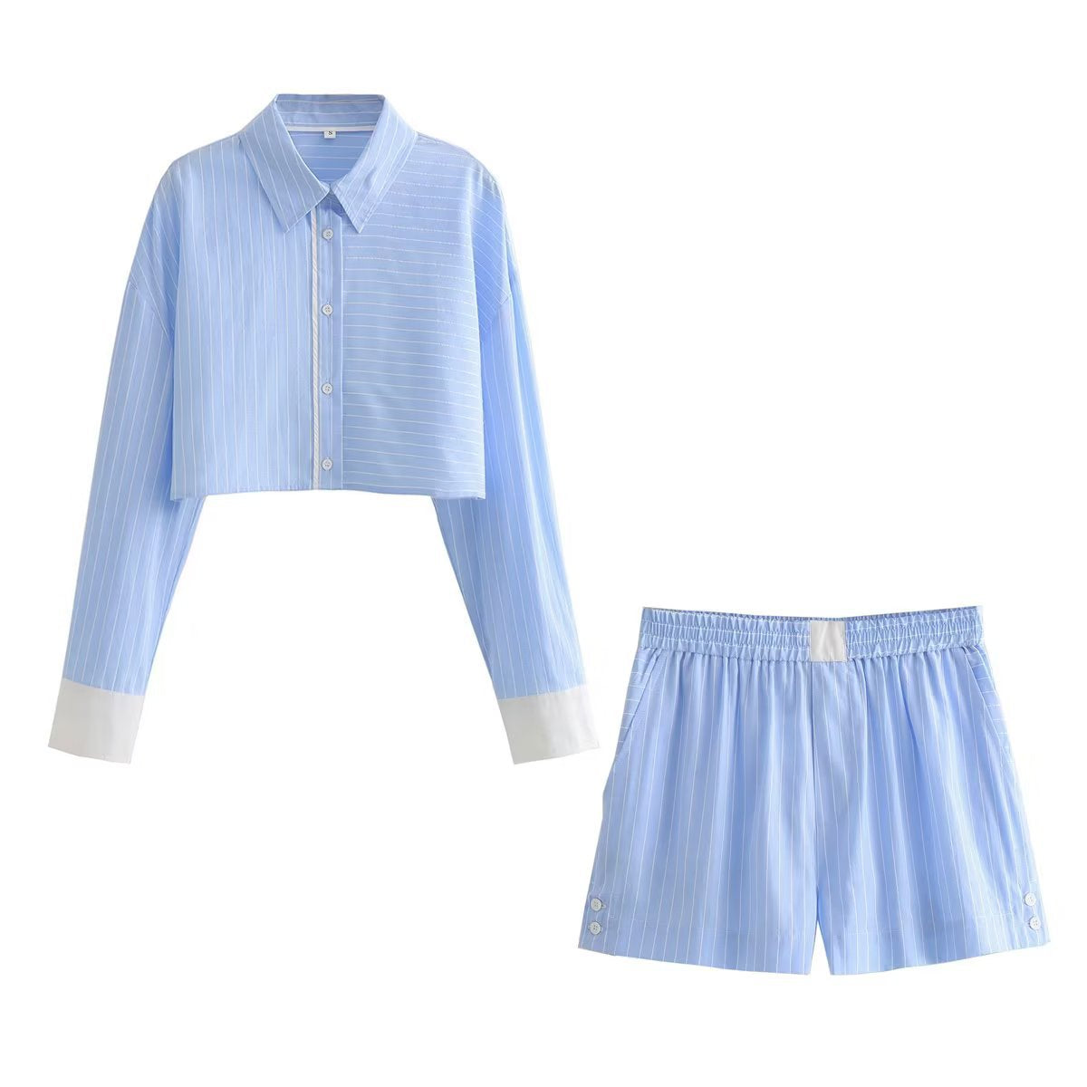 Chemise Courte avec Short Assorti