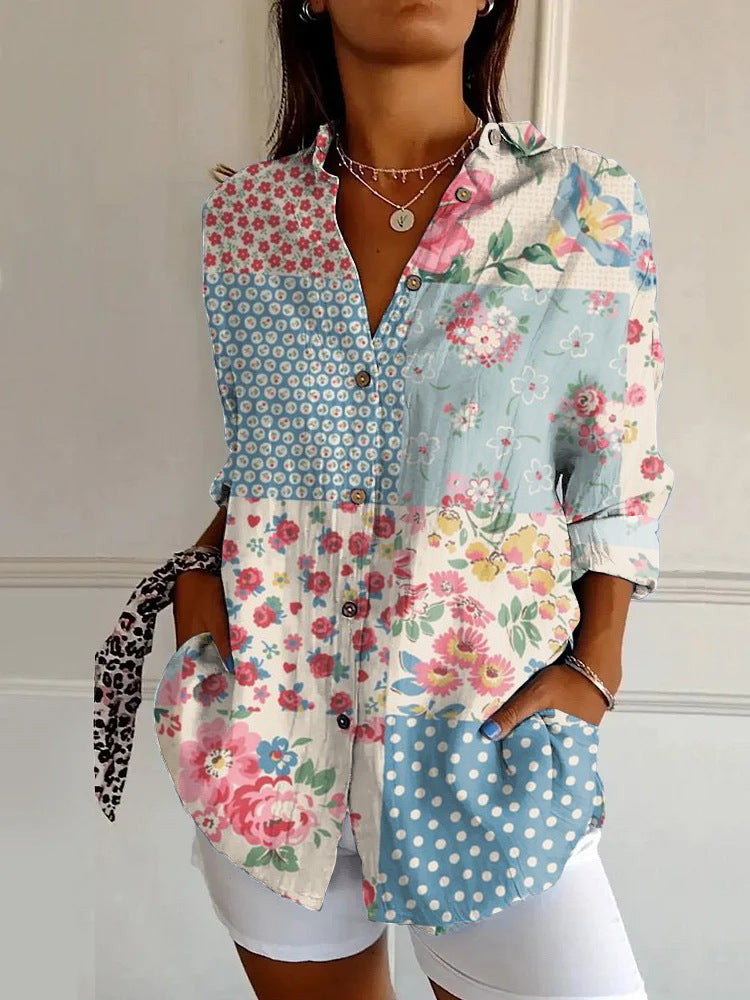 Chemise Motifs Élégant