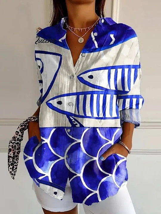 Chemise Motifs Élégant