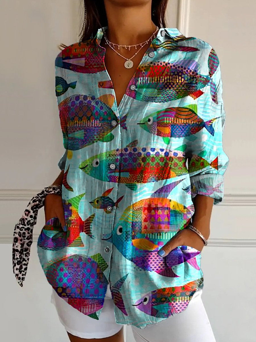 Chemise Motifs Élégant