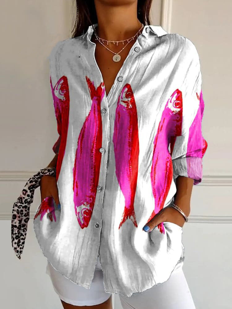 Chemise Motifs Élégant