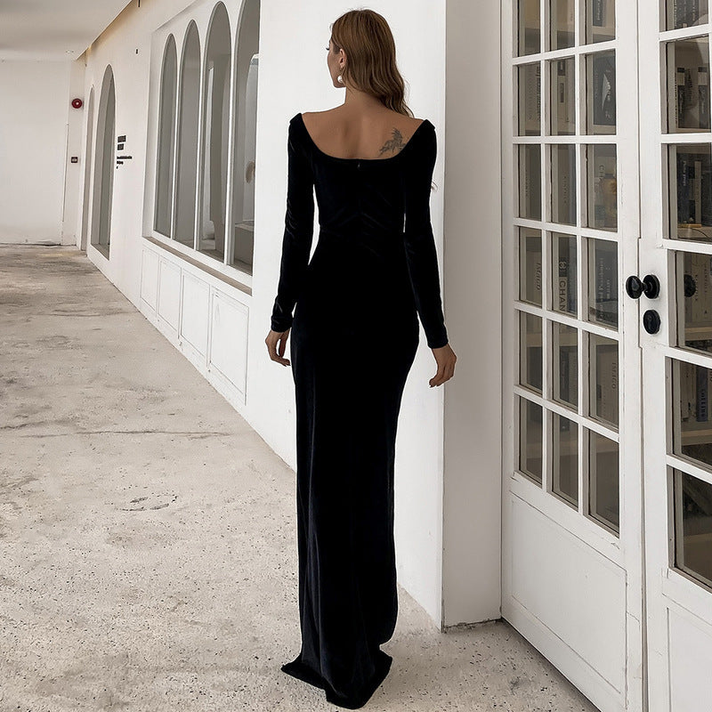 Robe de Soirée Fendue