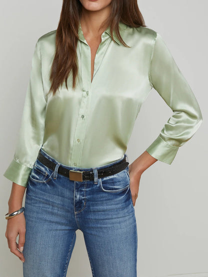 Chemise Satin Rayonne