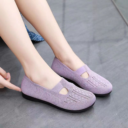 Chaussures Plates Maille Respirante