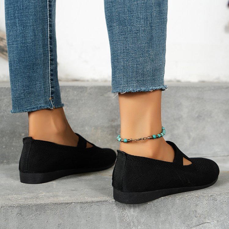 Chaussures Plates Maille Respirante