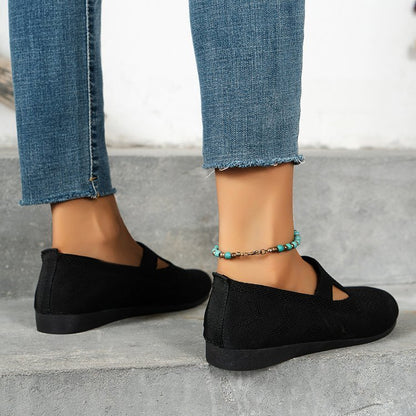 Chaussures Plates Maille Respirante
