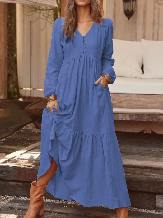 Robe Coupe Évasée et Ample