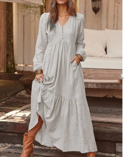 Robe Coupe Évasée et Ample