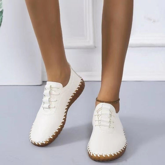 Mocassins à Enfiler Type Tendon de Bœuf