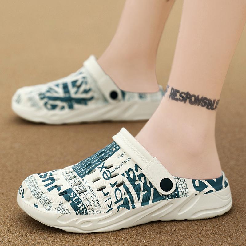 Chaussures de Plage à Trous Style Baotou
