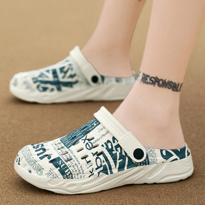 Chaussures de Plage à Trous Style Baotou