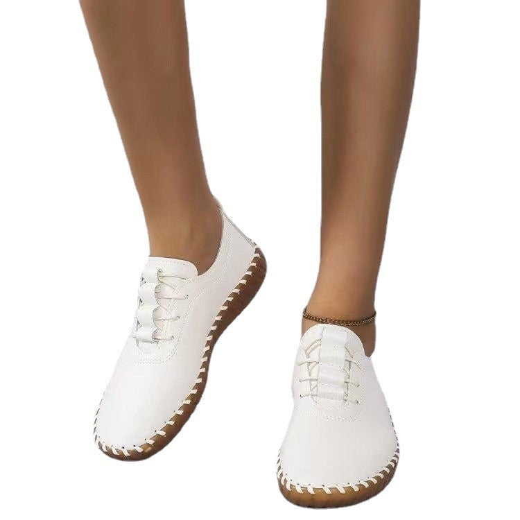 Mocassins à Enfiler Type Tendon de Bœuf