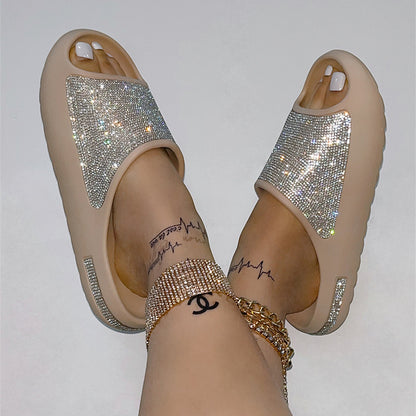 Mules à Strass – Tendance pour l'Été