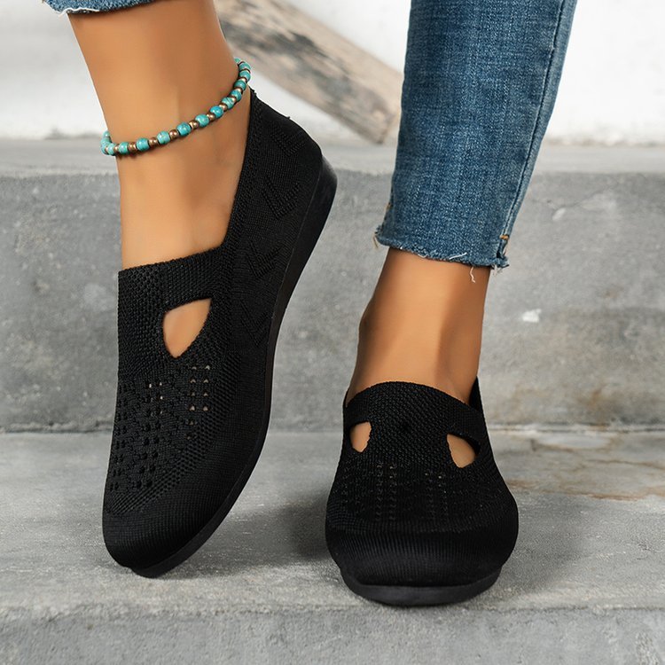 Chaussures Plates Maille Respirante
