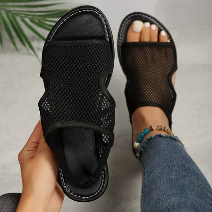 Nouvelles Sandales en Maille – Idéales pour la Plage