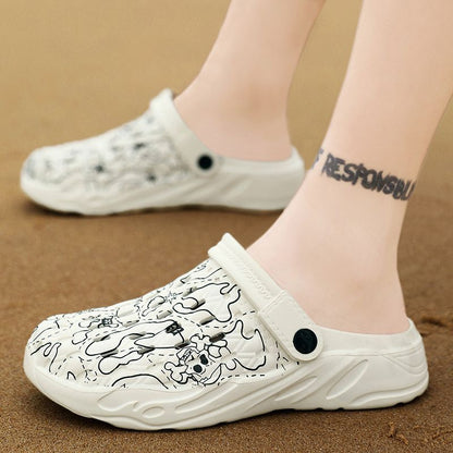 Chaussures de Plage à Trous Style Baotou
