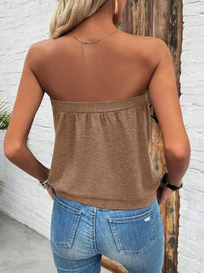 Haut Femme Sans Bretelles