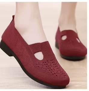 Chaussures Plates Maille Respirante