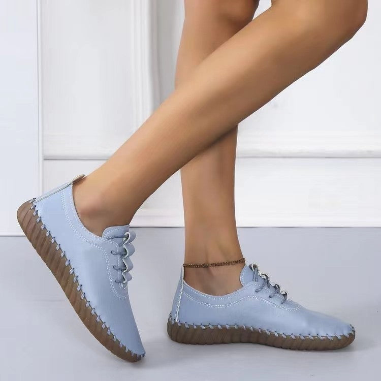 Mocassins à Enfiler Type Tendon de Bœuf