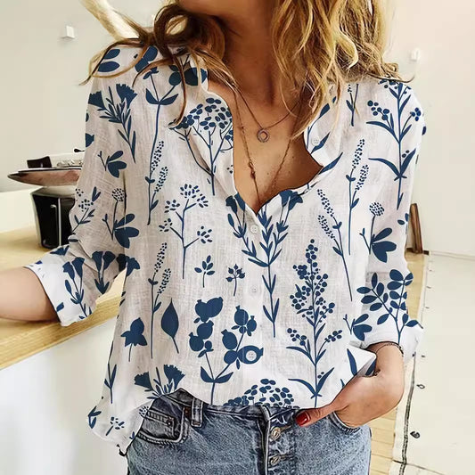 Chemise Col à Revers