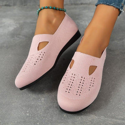 Chaussures Plates Maille Respirante