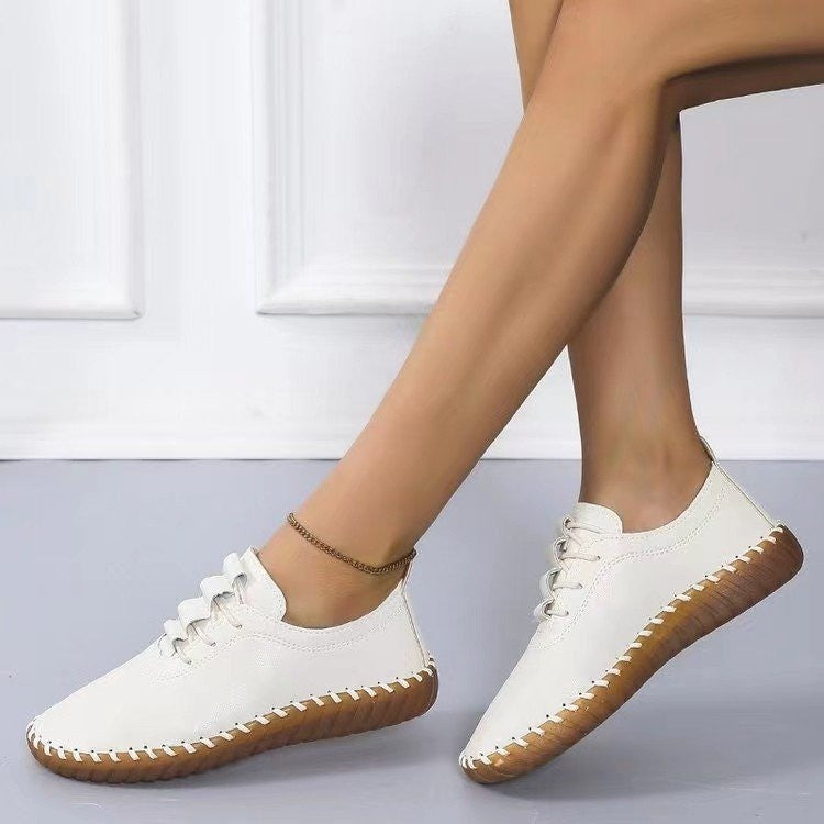 Mocassins à Enfiler Type Tendon de Bœuf
