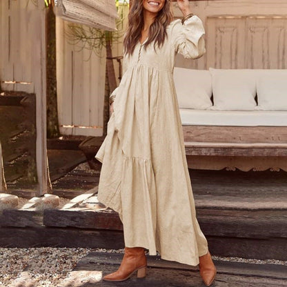 Robe Coupe Évasée et Ample