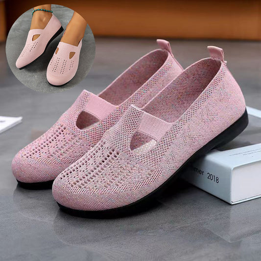 Chaussures Plates Maille Respirante