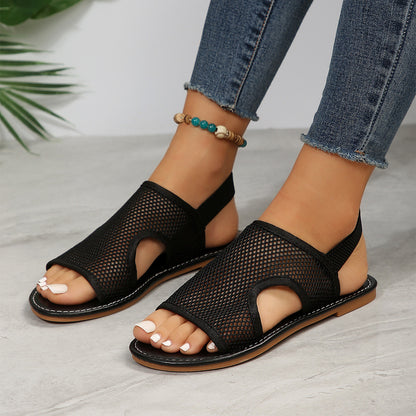 Nouvelles Sandales en Maille – Idéales pour la Plage