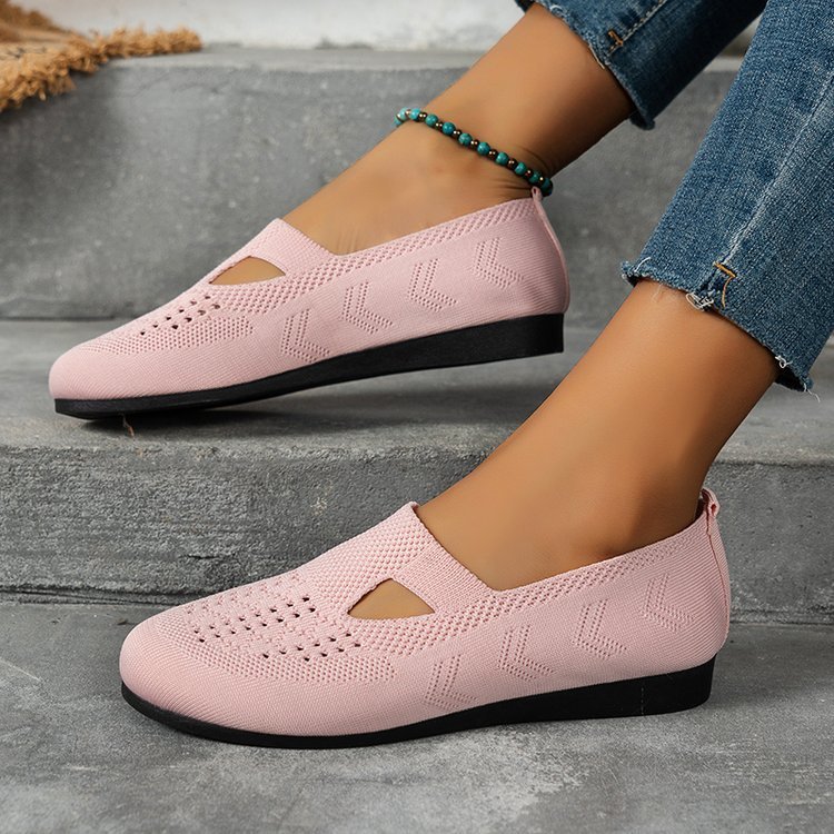 Chaussures Plates Maille Respirante