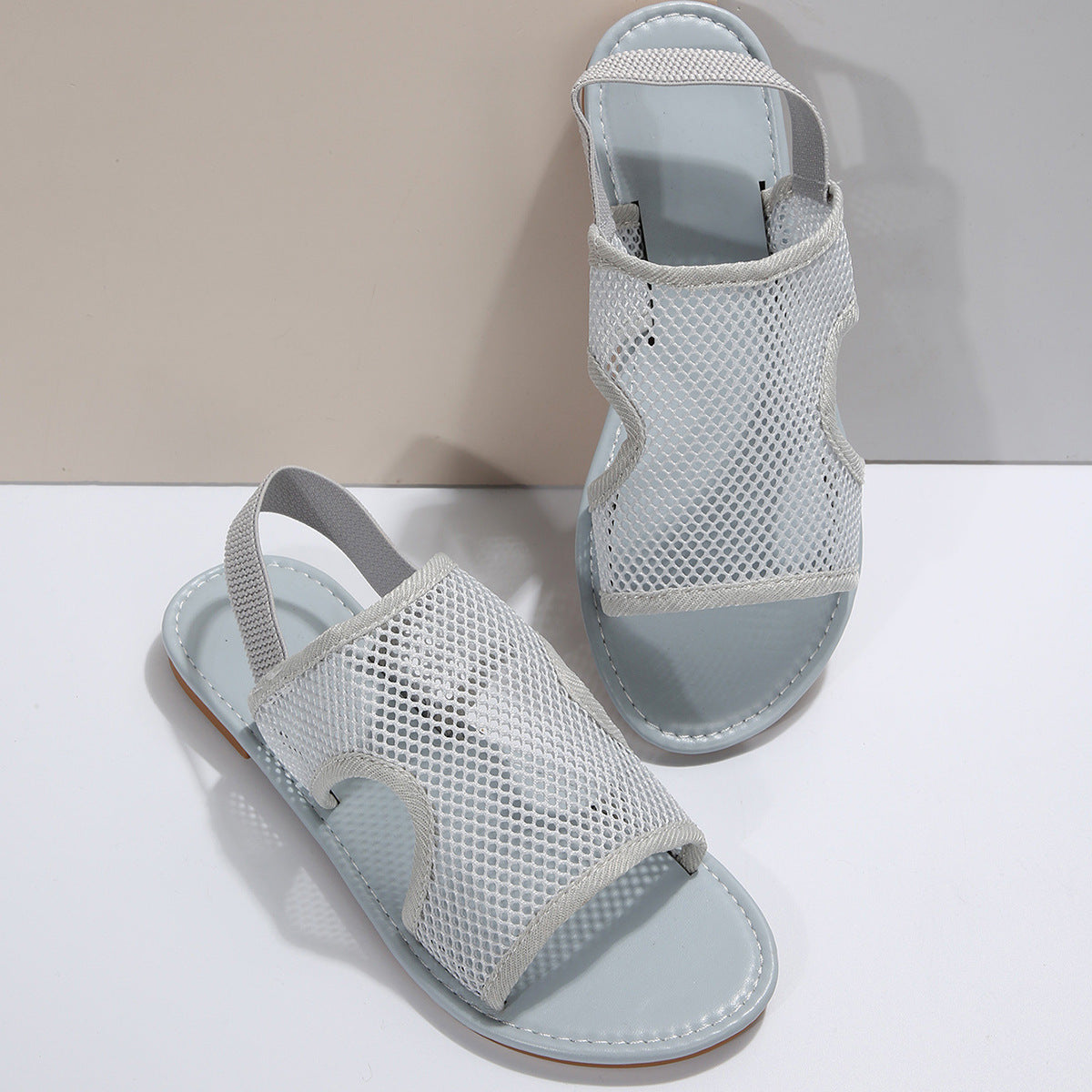 Nouvelles Sandales en Maille – Idéales pour la Plage