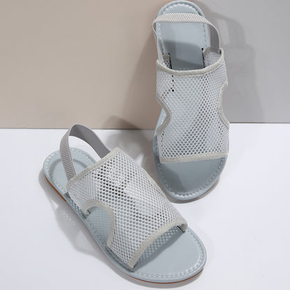 Nouvelles Sandales en Maille – Idéales pour la Plage