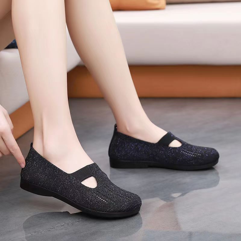 Chaussures Plates Maille Respirante